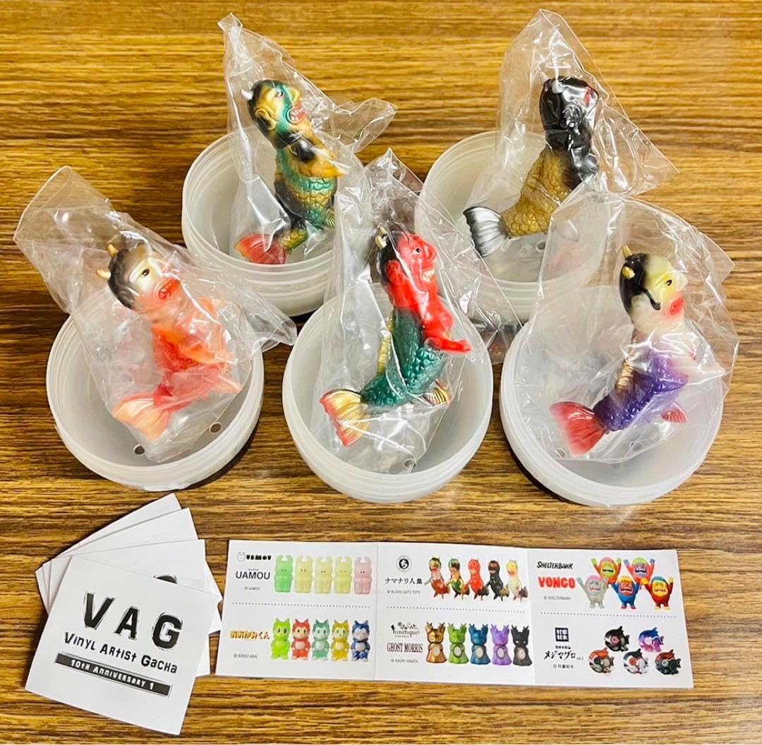 VAG 10 ナマナリ人魚 ソフビ VAG 10周年 ナマナリ人魚 izumonster
