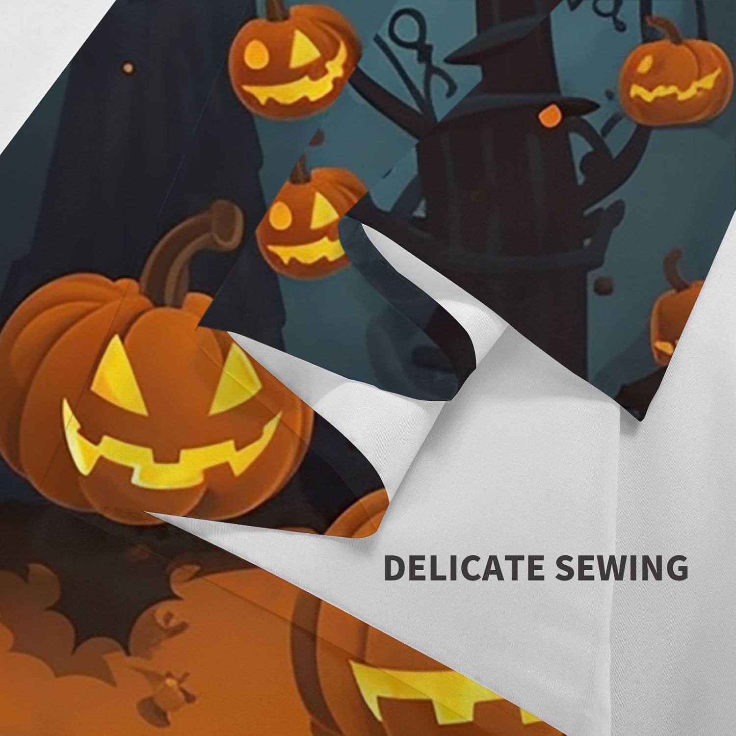 WSOIHFEC Tapestry Wide Wall Hanging Halloween cartoon Tapestry Vintage Lightweight Wall Blanket Funny Tapestry Wall Art Home Decor Soft Mural for Bedroom Dorm Living Room 60 X 51 Inch image 5