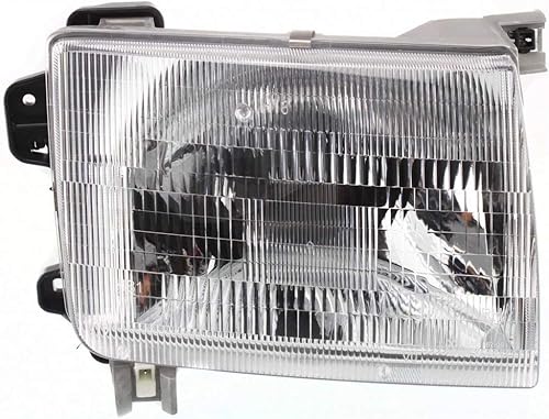 Miniatura 1 de KarParts360 Para Nissan Xterra 2000 2001, par de montaje de faros delanteros del conductor y del pasajero con bombillas para NI2502121 NI2503121