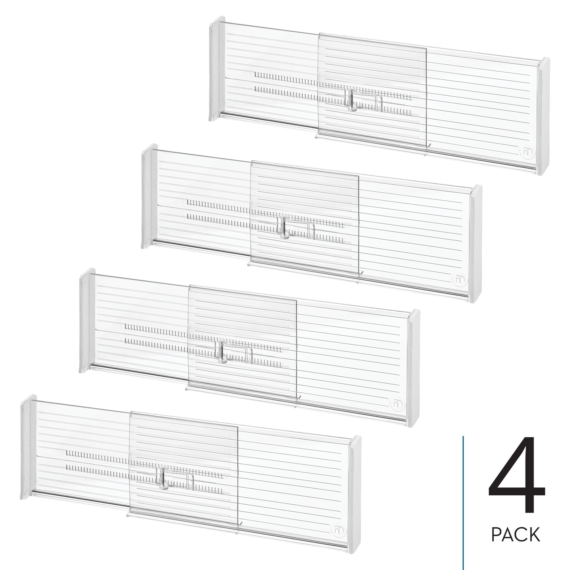 InterDesign 29072M4 Organizer Diviso, Trasparente