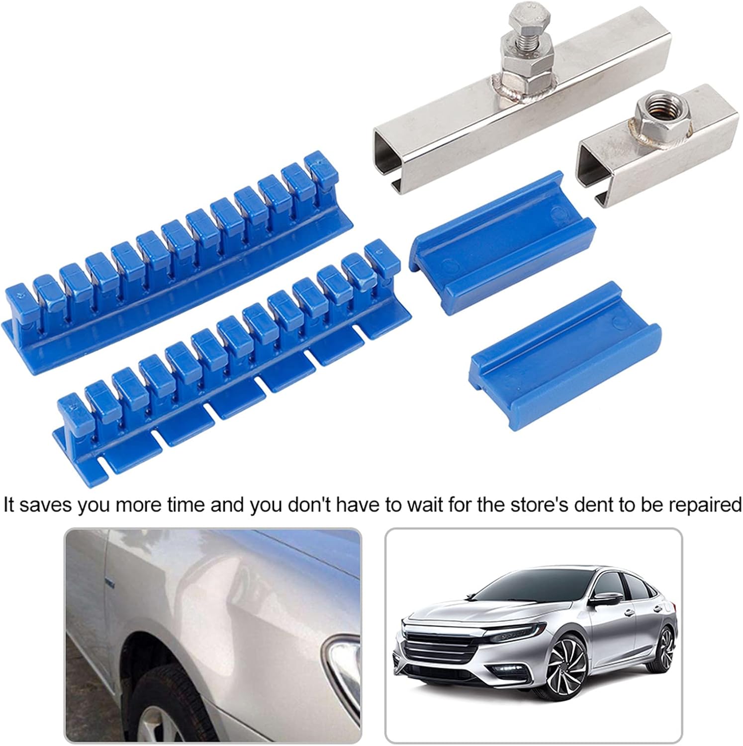 for Centipede Paintless Dent Repair Puller Kit Dent Car Repair Tool Vehicle Dent Removal Repairing Tool Set Blue Dent Puller Kit