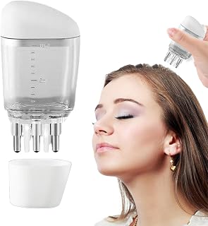 engrasador capilar, aplicador de aceite para el cuero cabelludo - Peine de aceite masajeador de cuero cabelludo portátil | Dispensador de aceite para el cabello, aplicador de engrasador para el cabell