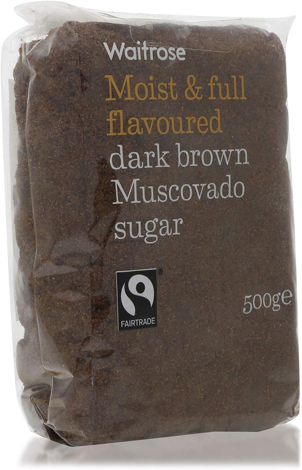 Waitrose Moist & Full Dark Brown Muscovado Sugar - 500 gm