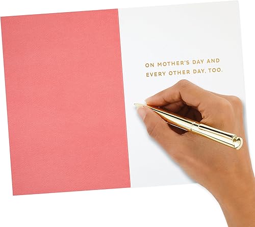 Miniatura 5 de Hallmark Tarjeta para el día de la madre para mamá de hijo o hija (Love You)