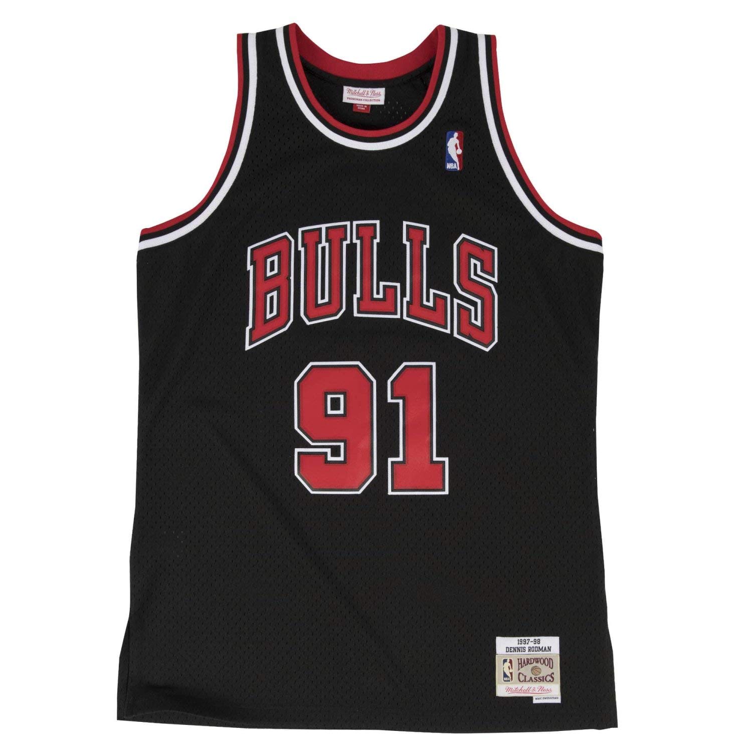 Mitchell & Ness Swingman Jersey Chicago - Camiseta Unisex para Adulto