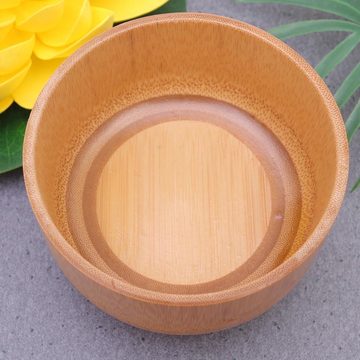 Garneck Anti Fall Bowl Mat for Soup Food Bar Hotels Khaki