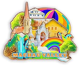 3D Wooden Fridge Magnet for Bad Gastein Austria City Travel Souvenirs Refrigerator Sticker Home Kitchen Decorations Gifts