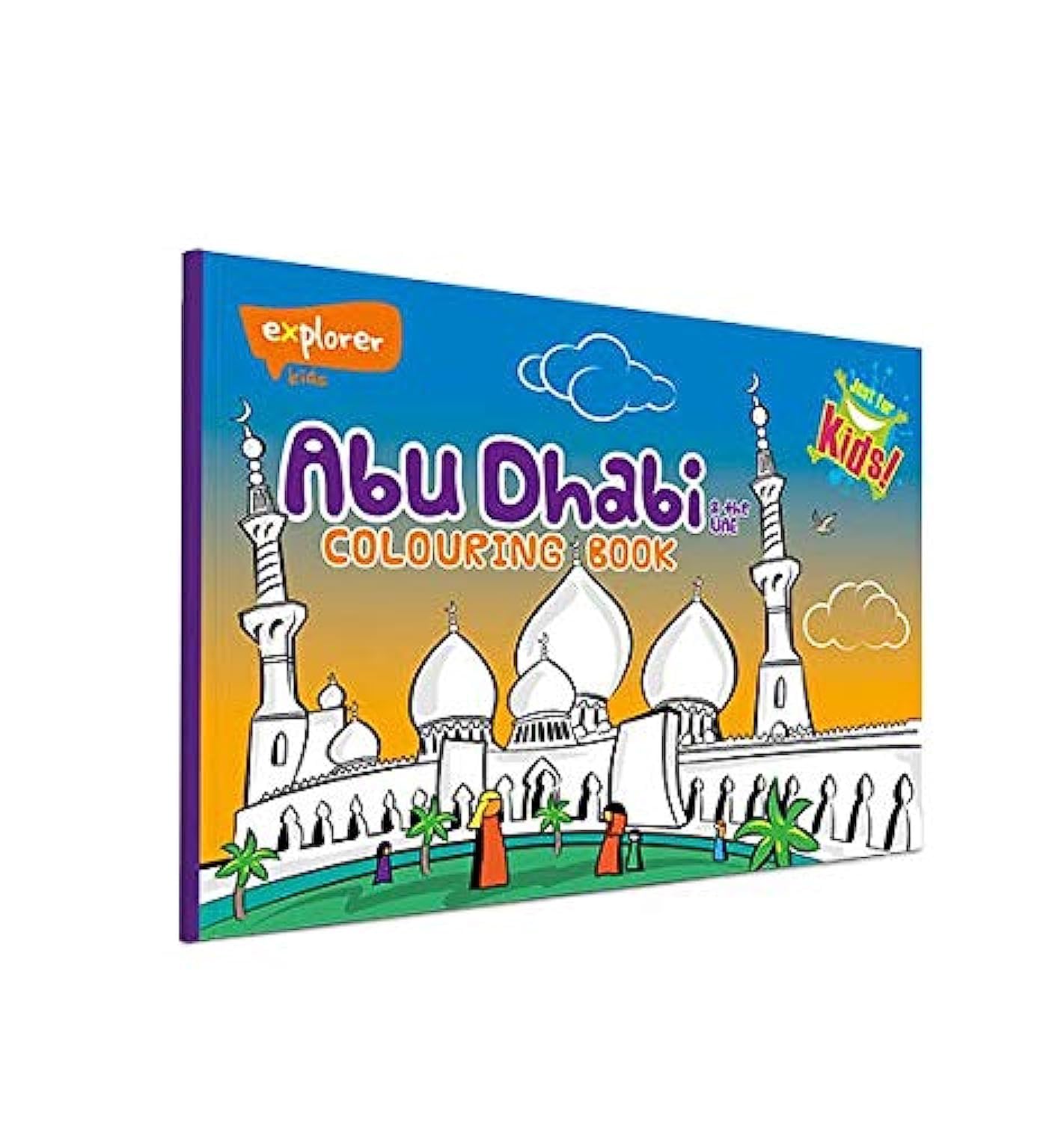 Abu Dhabi Colouring Book