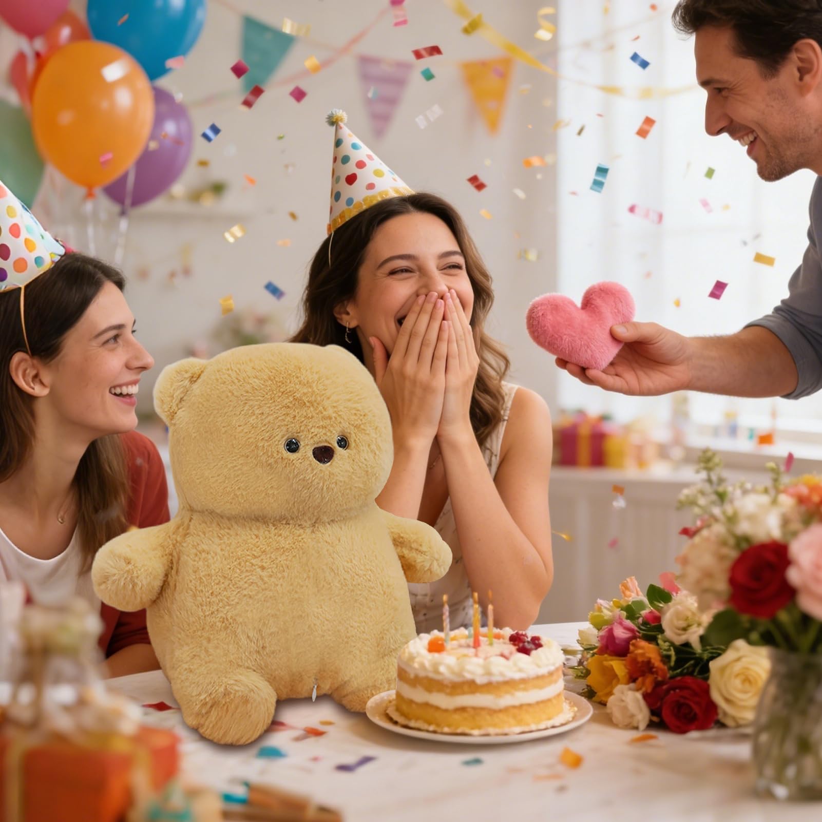 Animales De Peluche Con Grabación de Voz Incorporada | Animales De Peluche Para Cumpleaños, Navidad, Halloween, Día de Acción de Gracias, Viaje, Coche, Dormitorio y para