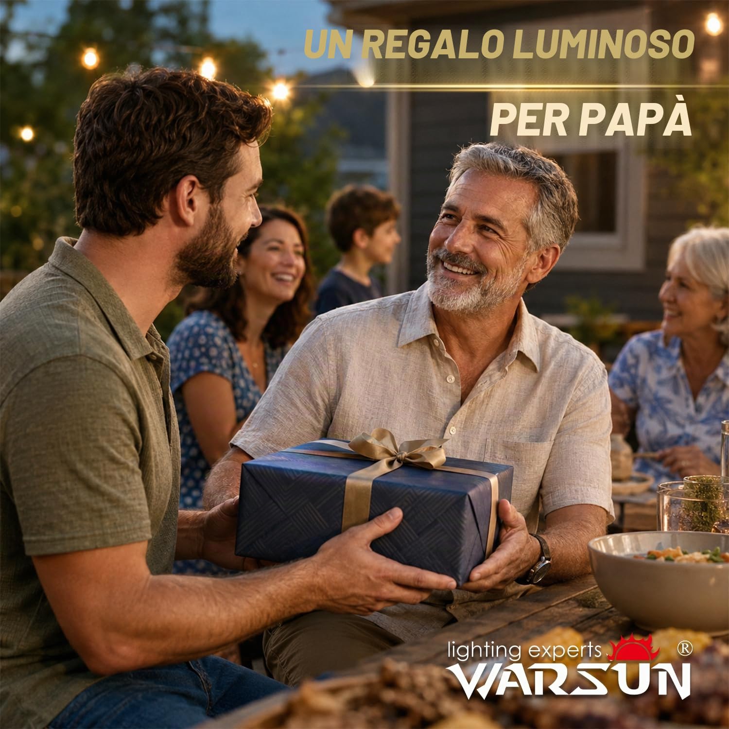 WARSUN Lampada da Lavoro LED Ricaricabile COB 1500LM Ultra Luminoso Luce di Lavoro con Base Magnetica e Gancio per Auto, Campeggio, BBQ, Home e di Emergenza Uso (2 Pezzo)