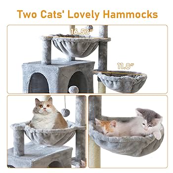 Cyamuページ Amazon.com : Taoqimiao Cat Tree, 39.4-Inch Cat Tower for