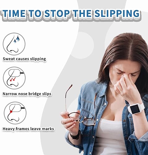 Miniatura 7 de 24 pares de almohadillas antideslizantes de espuma EVA, hipoalergénicas, ultra suaves, ligeras, para lentes, gafas de sol, embalaje de papel kraft