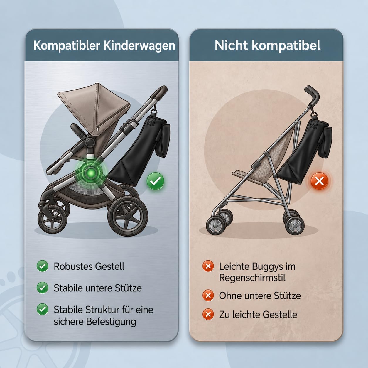Extra Kinderwagensitz verwandelt Ihren Kinderwagen in einen Zwillingssitz für den großen Bruder. Diese kompakte Textil-Hängematte ist eine Alternative zum Kinderroller (Schwarz)