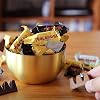 Toblerone Extra Large Tub, Assorted Milk, White & Dark Chocolate with Honey & Almond Nougat, Individually Wrapped, Ideal Gift, 113 Tiny Toblerones, 904 g