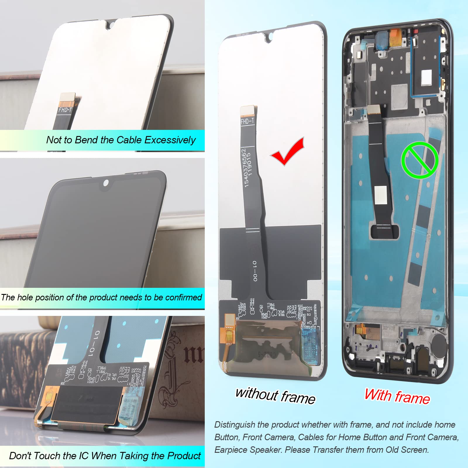 Matsu p30 lite Amazon.com: YHXMARSCAN Screen for Huawei P30 lite LCD