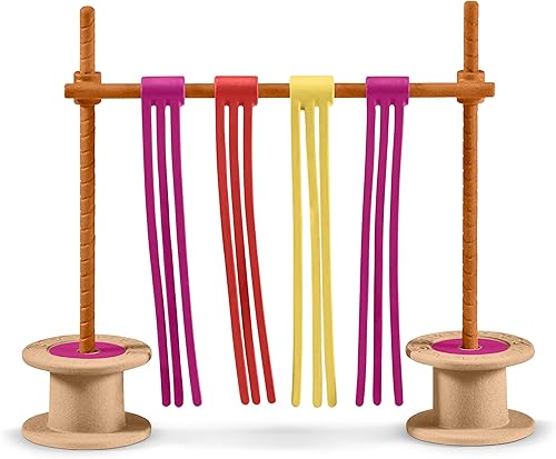 Miniatura 4 de Schleich Farm World, juguete de caballo para niñas y niños, juego de obstáculos de cortina de poni con figura de caballo, juego de 11 piezas, a