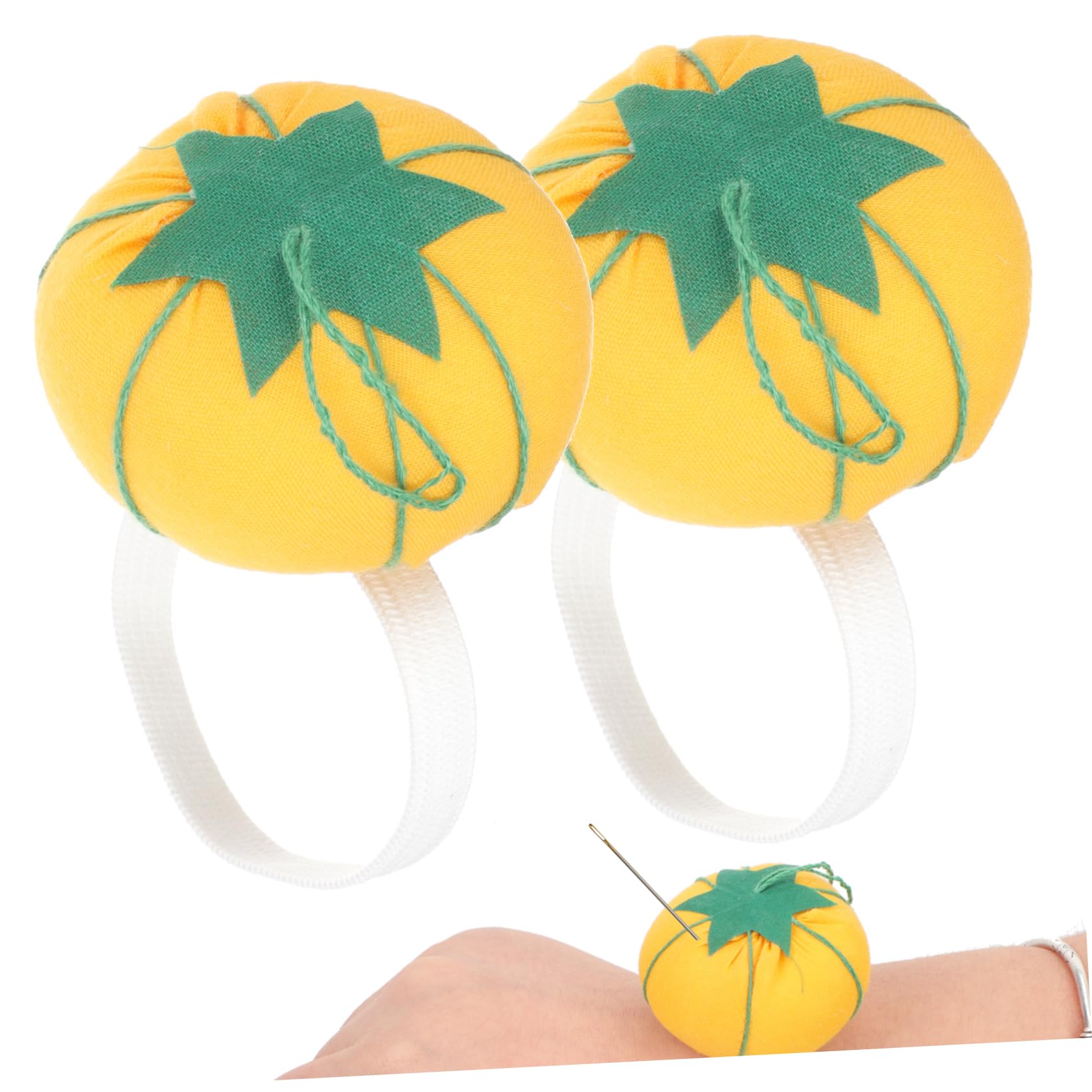 DIYEAH 10piezas Cojín De Reutilizable Forma De Banda Para Muñeca Para y Costura Diaria De Aleatorios