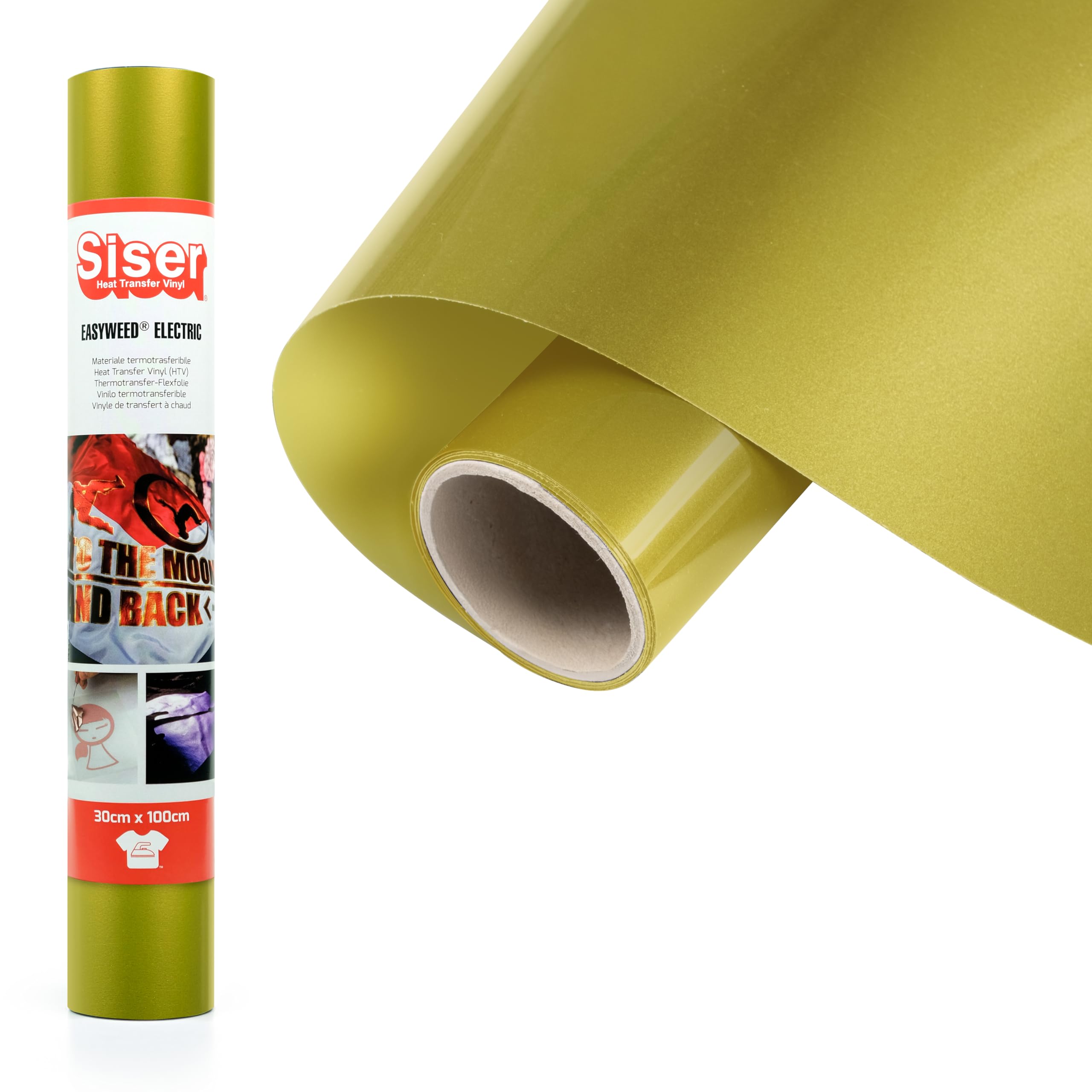 Siser Electric Gold Vinyle thermocollant