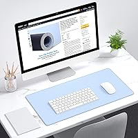 Vista 73 de Dapesuom Alfombrilla grande para mouse, alfombrilla de mouse para juegos extendida con bordes cosidos, alfombrillas de escritorio de tamaño completo