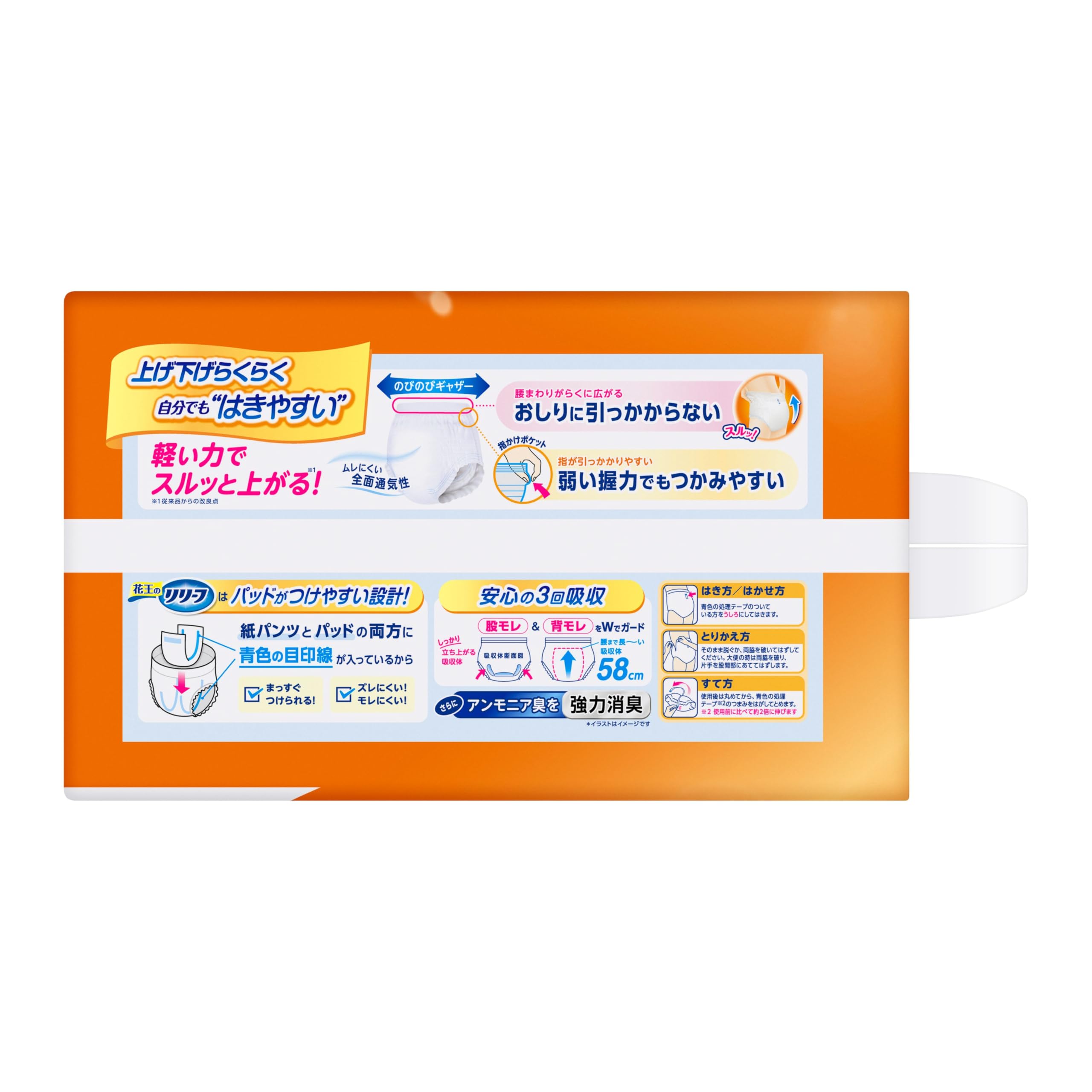 Amazon.co.jp: リリーフ: うす型 3回分吸収
