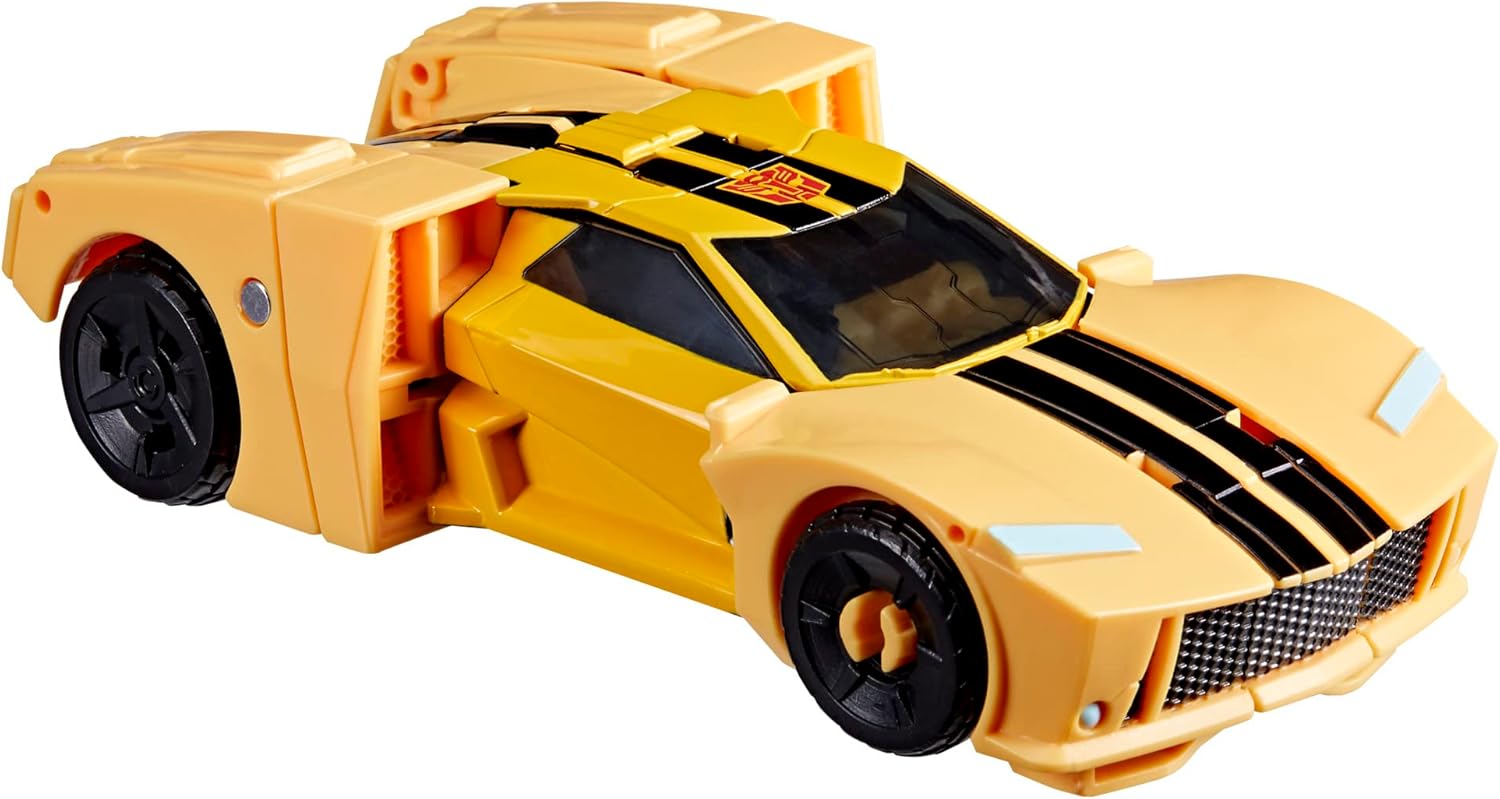 Transformers Toys EarthSpark Deluxe Class Bumblebee Action Figure, 5-Inch, Robot Toys for Kids Ages 6 and Up image 2 of 7 B0B623Z4F2