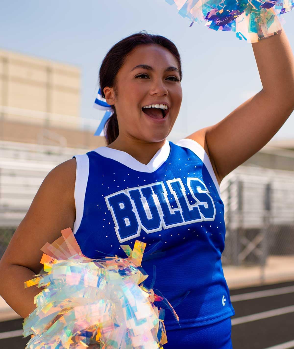 Chasse Classic Dreamer Cheer Shell – Double Knit Uniform Top – Sleeveless Cheerleading Shirt