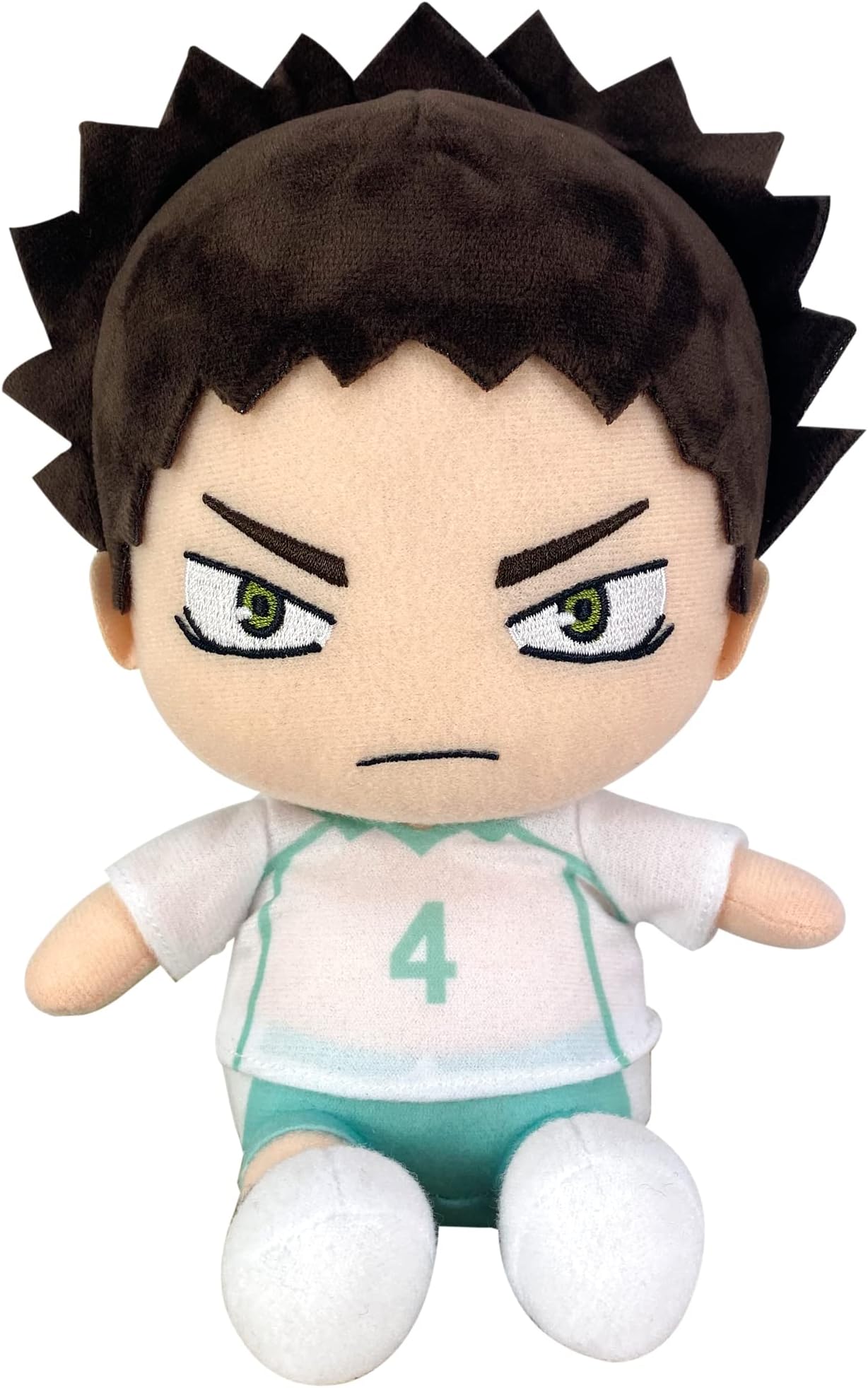Great Eastern Entertainment Haikyu!! S2- Iwaizumi Sitting Pose 6" H Plush, Multi-Colored
