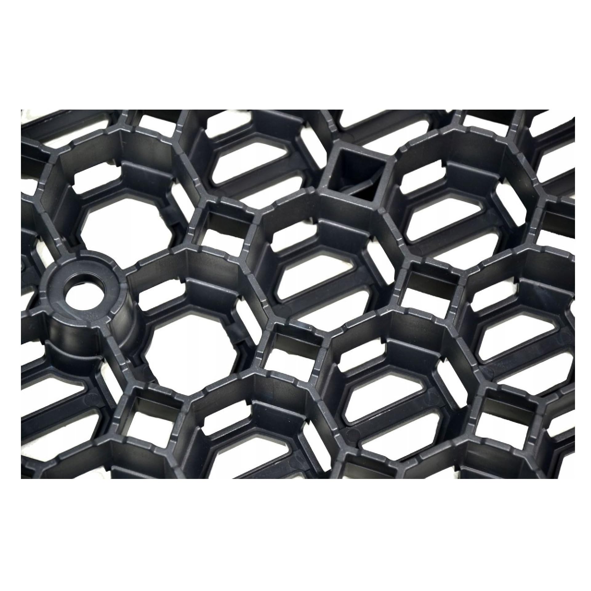 10x Paddockplatten schwarz 60x40x4 cm | Platten für Reitplatz, Stahl, Koppel oder Weide | 10 Stück