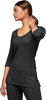 macho sporto Thermal Black Women's Vest 3/4 Sleeve-picture-14