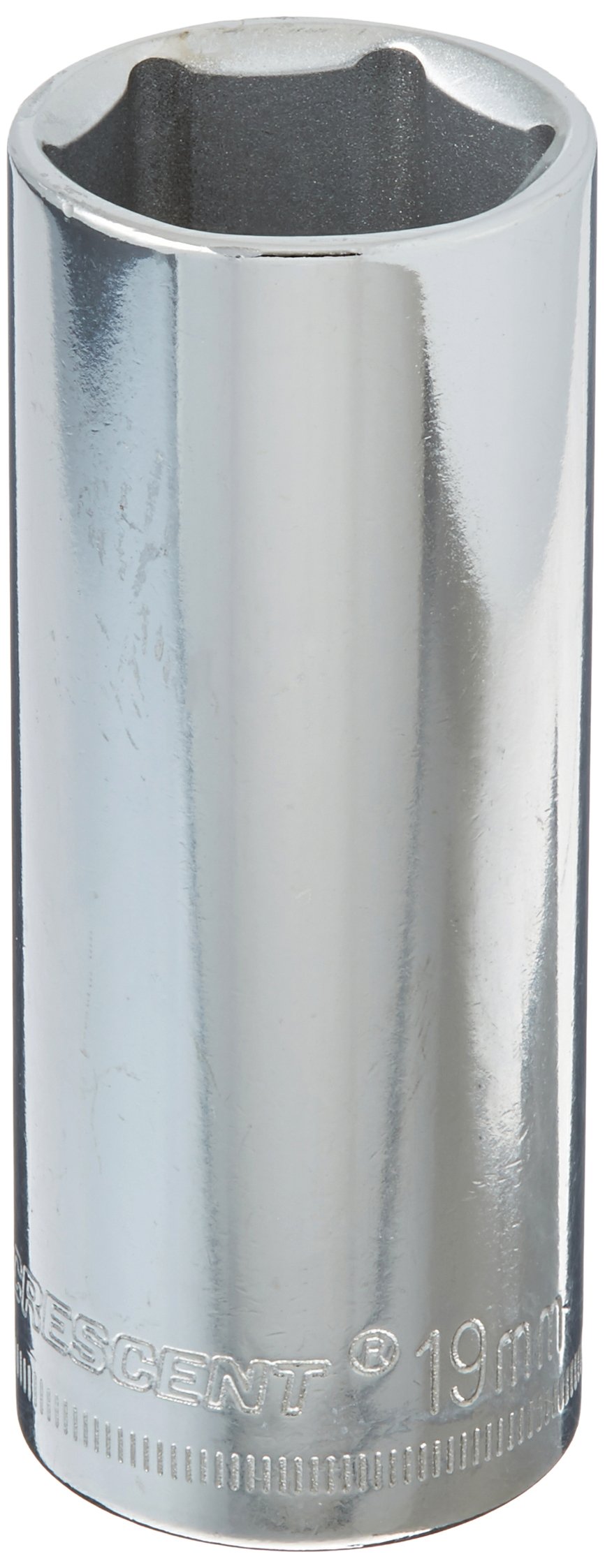 Crescent No Color 3/8" Drive 6 Point Deep Metric Socket 19Mm - Cdds49n