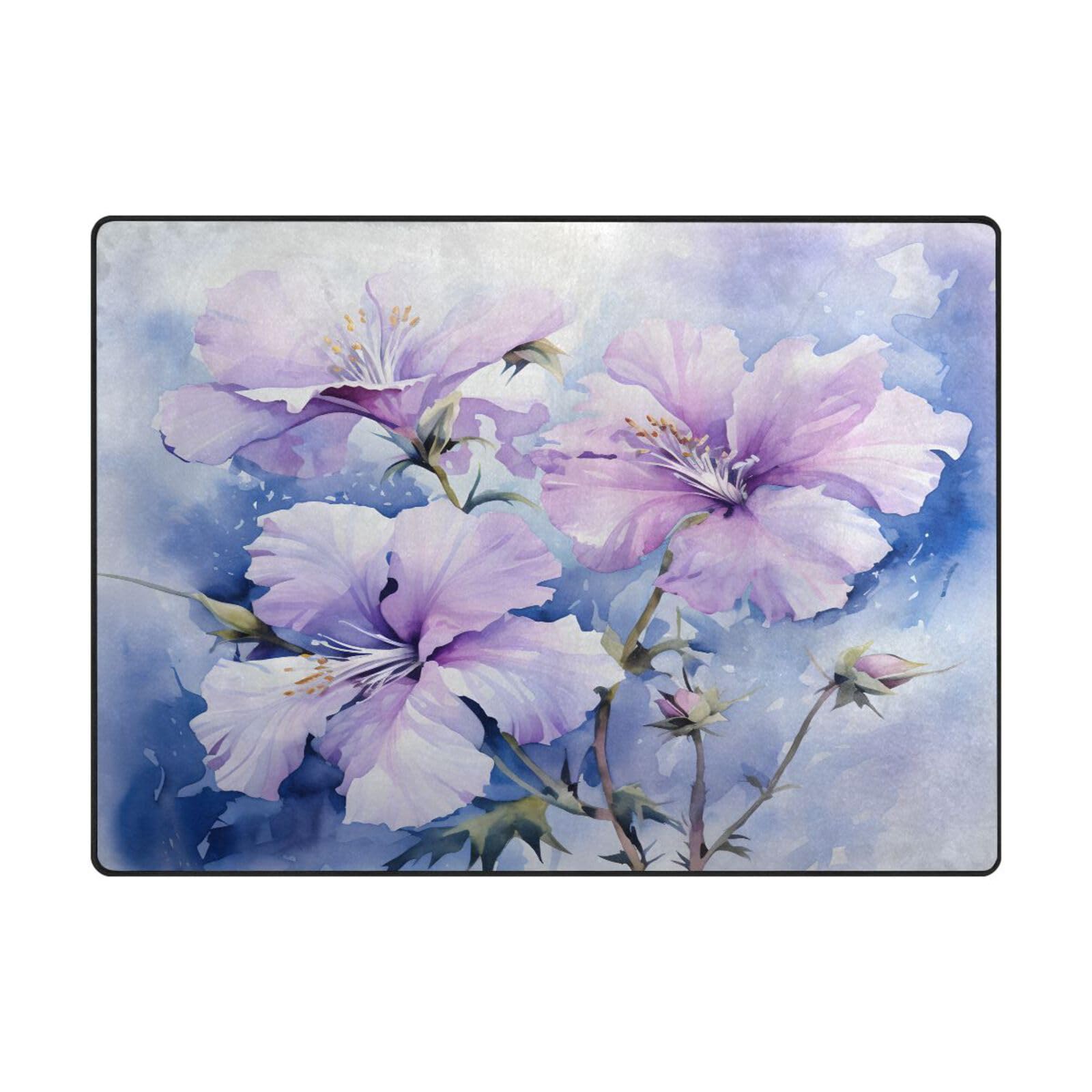 Tapis de sol contemporain grand format pour réchauffer un salon moderne