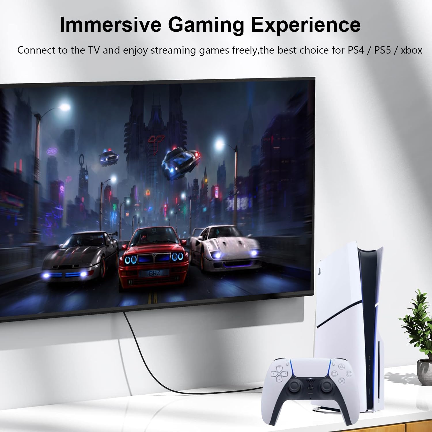 HDMI 2.1 Cable 3.3 FT 10-Pack, Shielded 8K HDMI Cord 3.3FT, 48Gbps High Speed HDMI Cord-8K@60Hz, 4K@120Hz/165Hz, HDCP 2.2&2.3, HDR 10 for ARC, eARC, TV, PC, PS4 PS5 Switch KVM Splitter Sound Bar/Roku