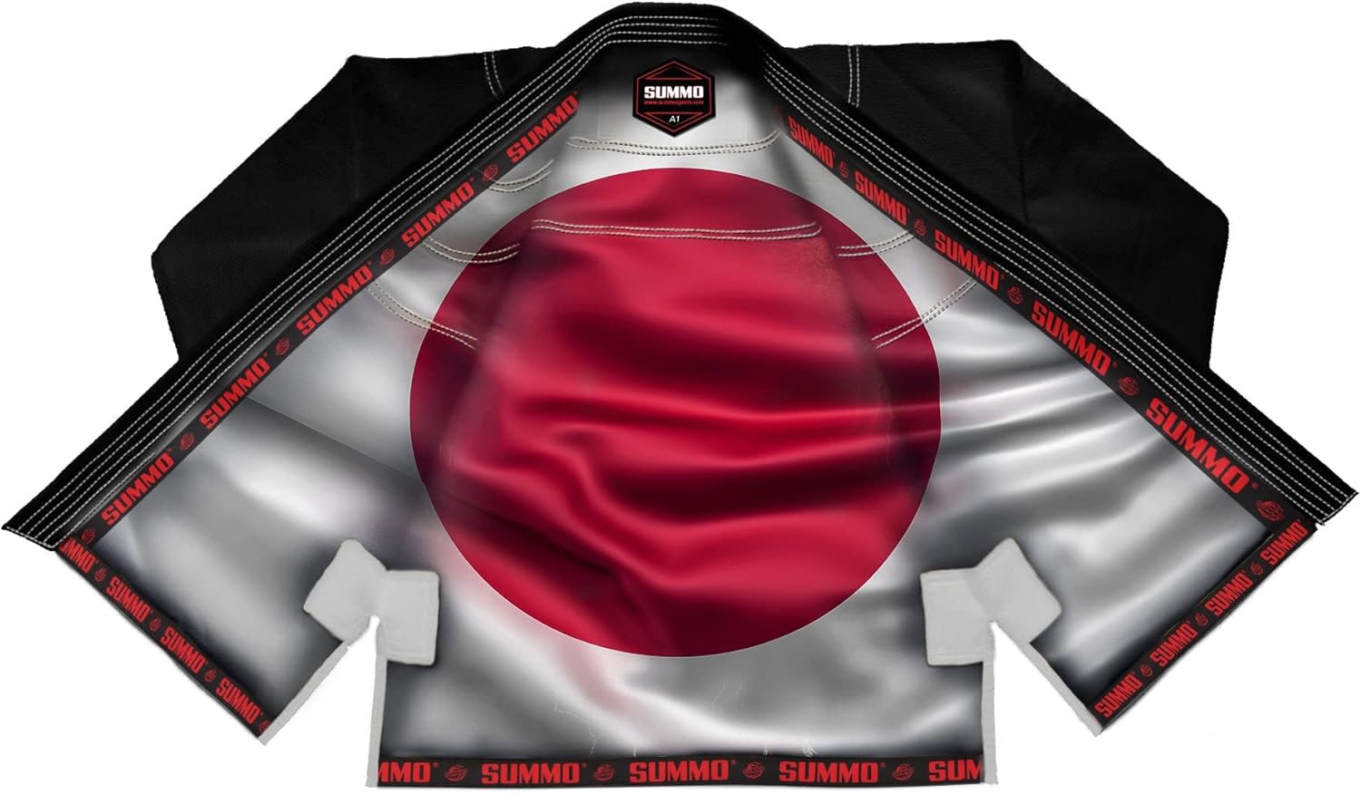 Summo Sports Japanese Black Sublimation Bjj Gi