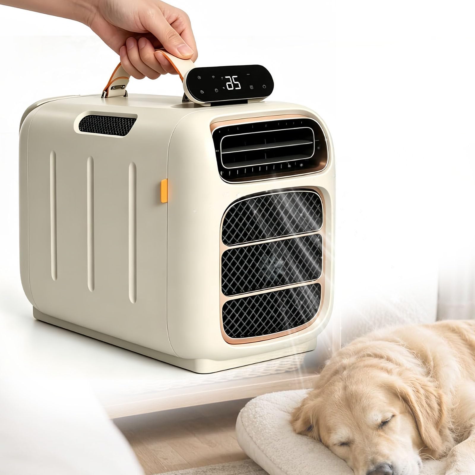 Glowdora 420w Portable Air Cooler For Rv Tent Garage ColdWarm