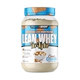 Musclesport Lean Whey Revolution™ Protein Powder - Whey Protein Isolate - Low Calorie, Low Carb, Low Fat, Incredible Flavors - 25g Protein per Scoop - 2lb Cinna Crunch