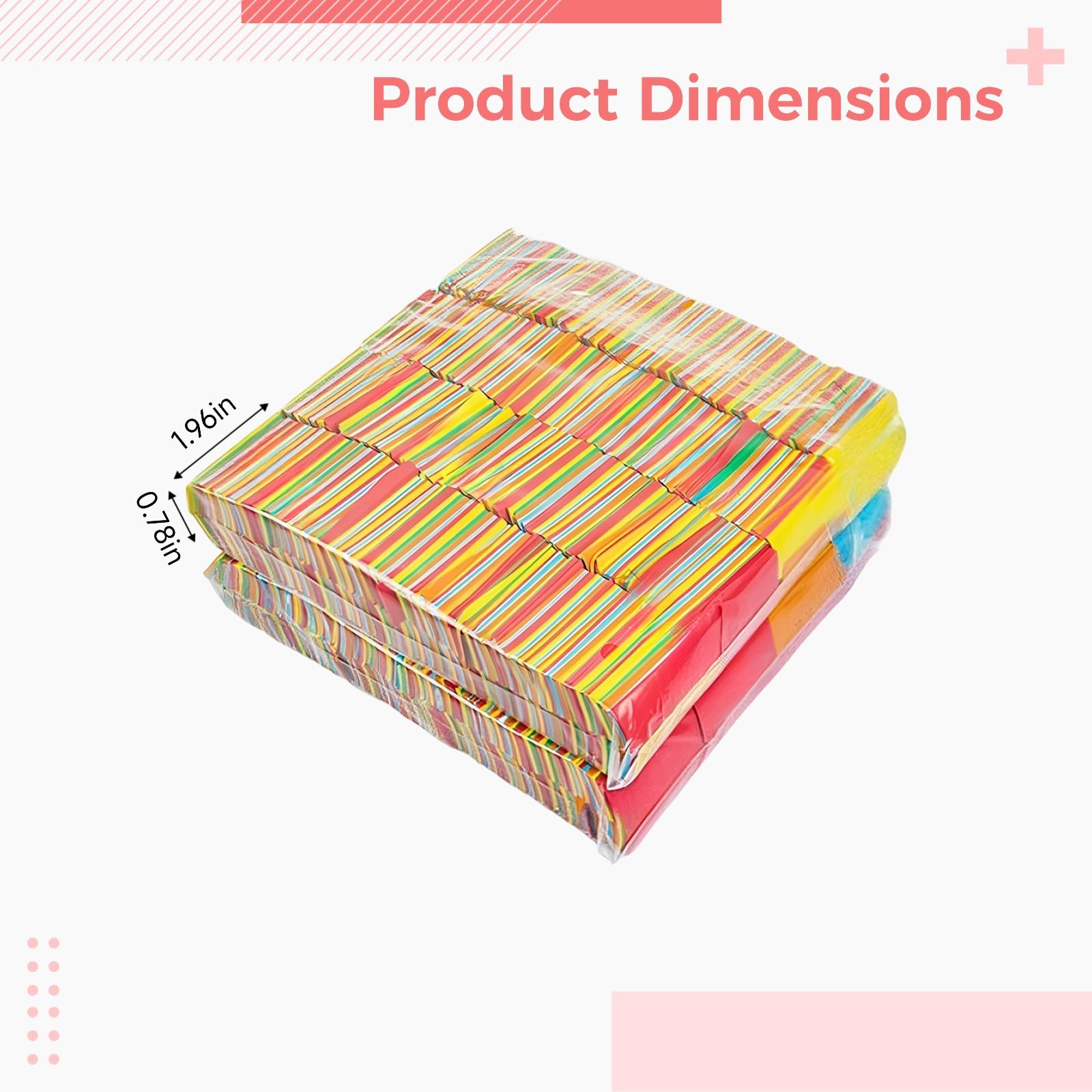 Mehrfarbiges Konfetti-Papier, schwer entflammbar, Seidenpapier-Konfetti für Party, leichter Konfetti-Füller, Regenbogen-Maschine, Baratmosphäre, für Konfettikanone