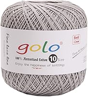 Vista 100 de golo 24 bolas hilo de ganchillo tamaño 10 hilo para tejer a mano hilo de ganchillo 10-24-1