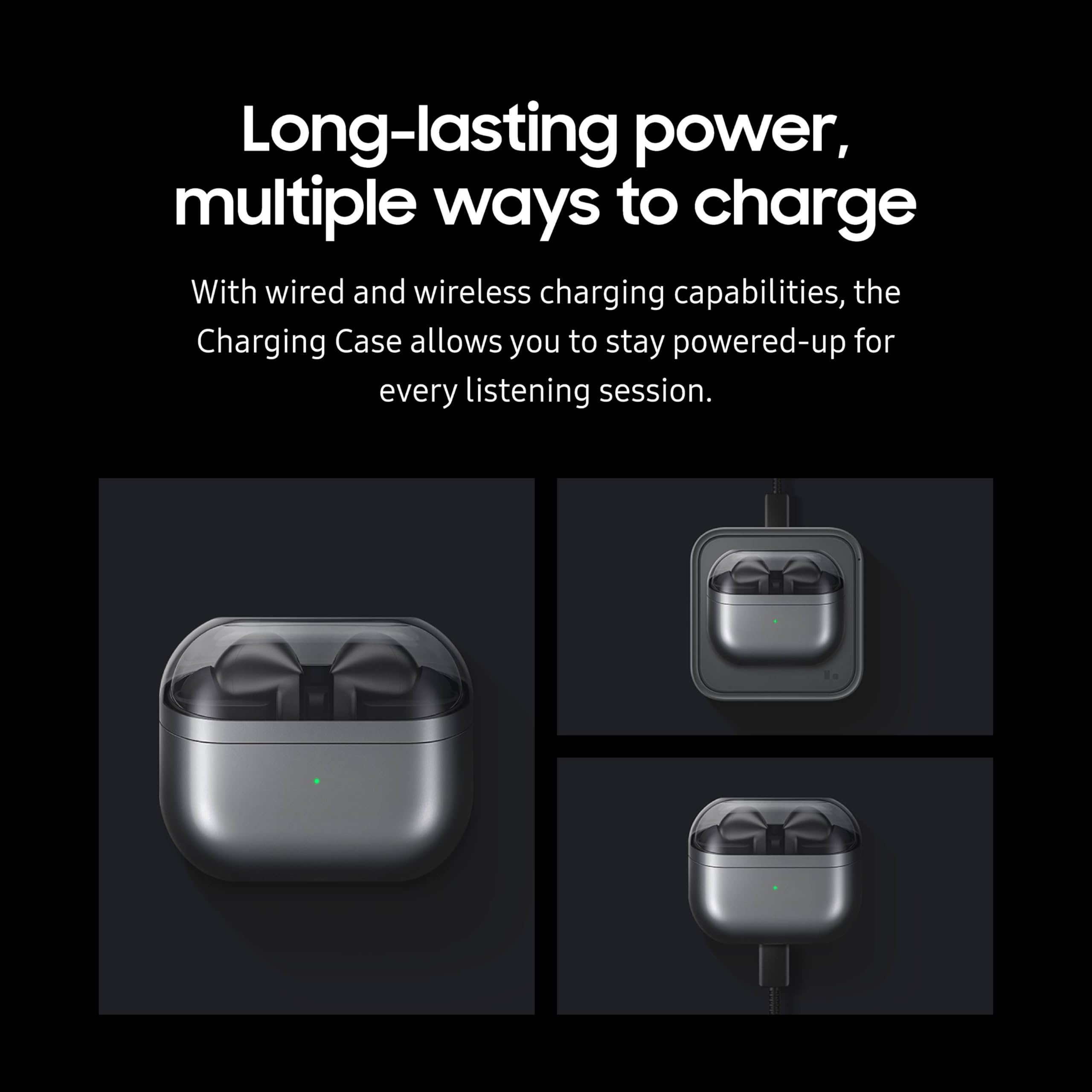 Amazon | Samsung Galaxy Buds3 Pro用充電ケース、USB Cケーブル付き