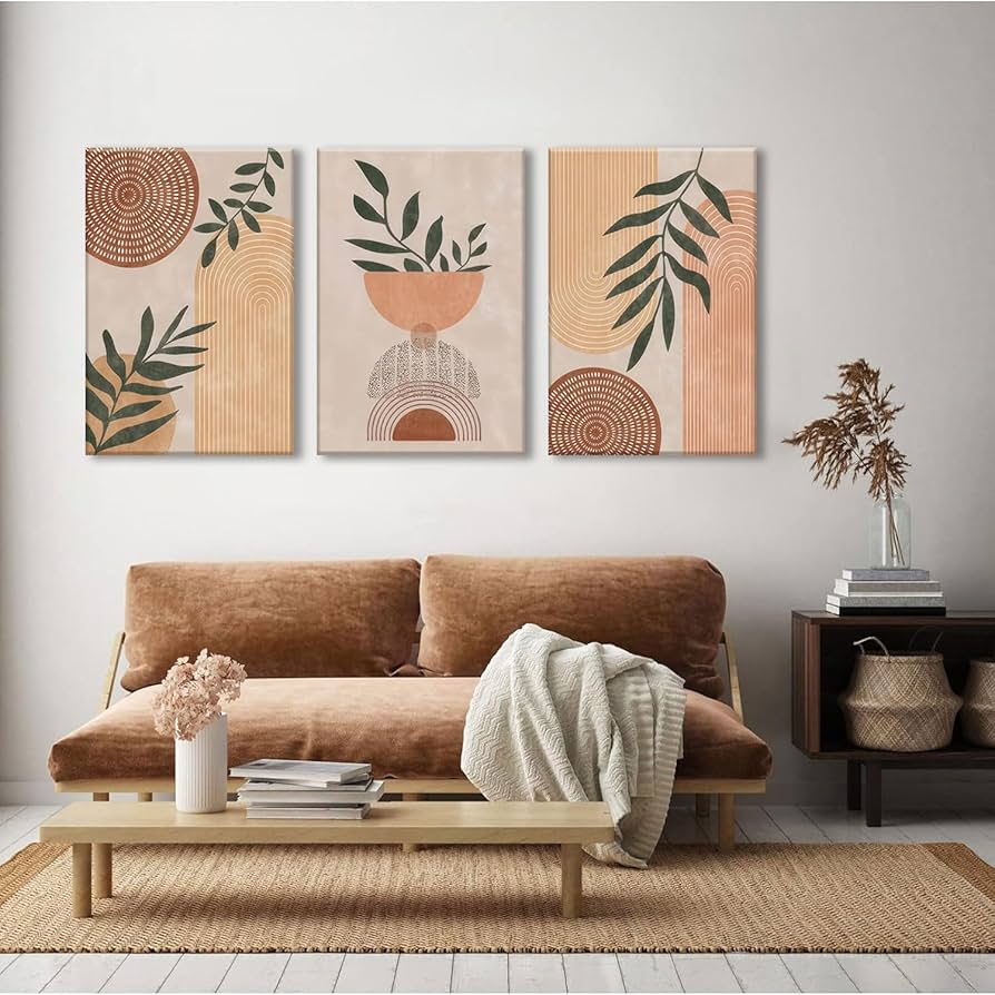 イジス・キシュカ 額縁 アート インテリア Amazon.com: ELSGGZY Boho Wall Art Abstract Canvas Prints Mid