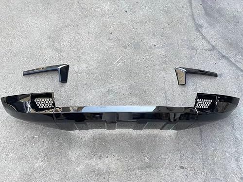 Miniatura 3 de Alerón de parachoques delantero para Land Rover Defender 90 110 130 L663 L851 2020-2023 plástico ABS negro brillante