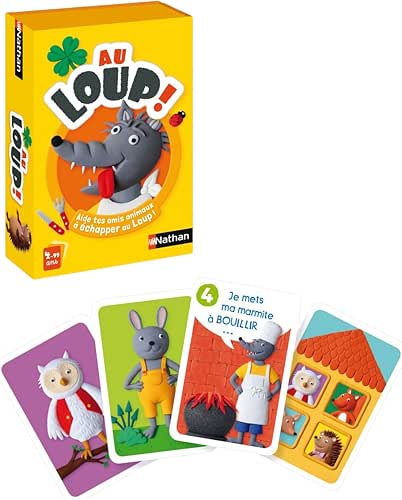 NATHAN - Au Loup - Jeu de Cartes