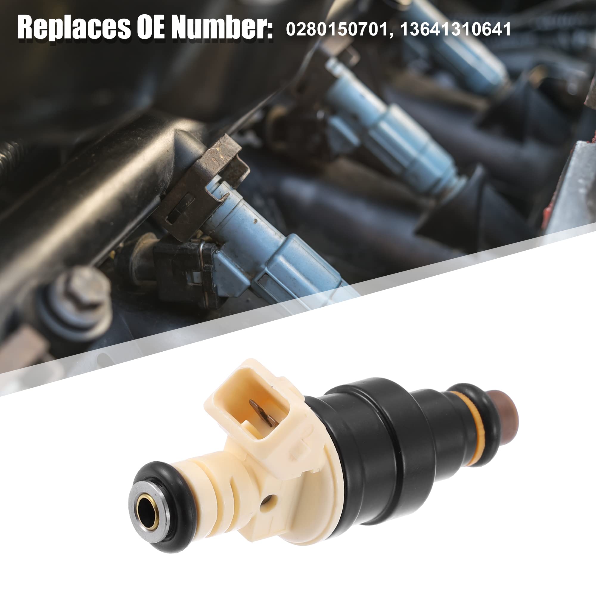 Amazon.com: X AUTOHAUX 6pcs 0280150701 13641310641 Fuel Injector 