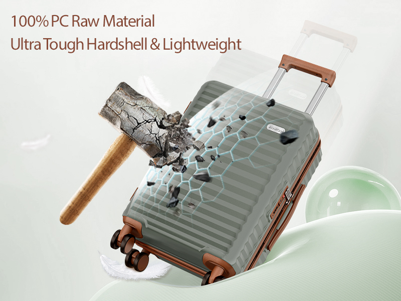 Amazon.com | SHOWKOO Luggage Sets 3 Piece Hardside Expandable