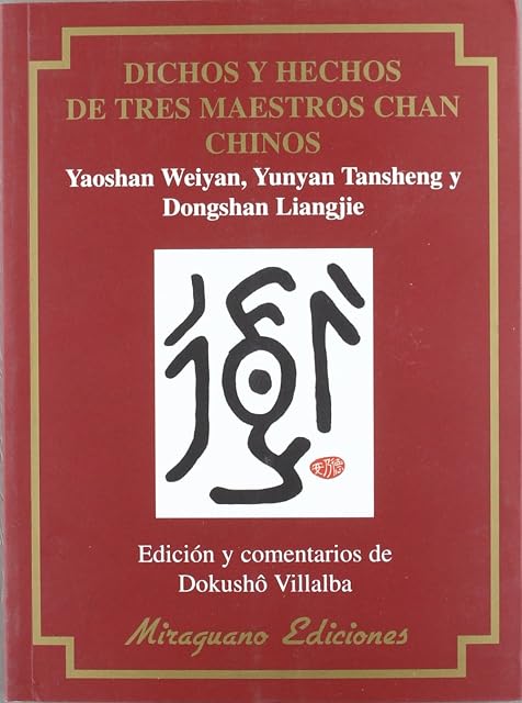 Portada de Dichos y hechos de tres maestros chan chinos