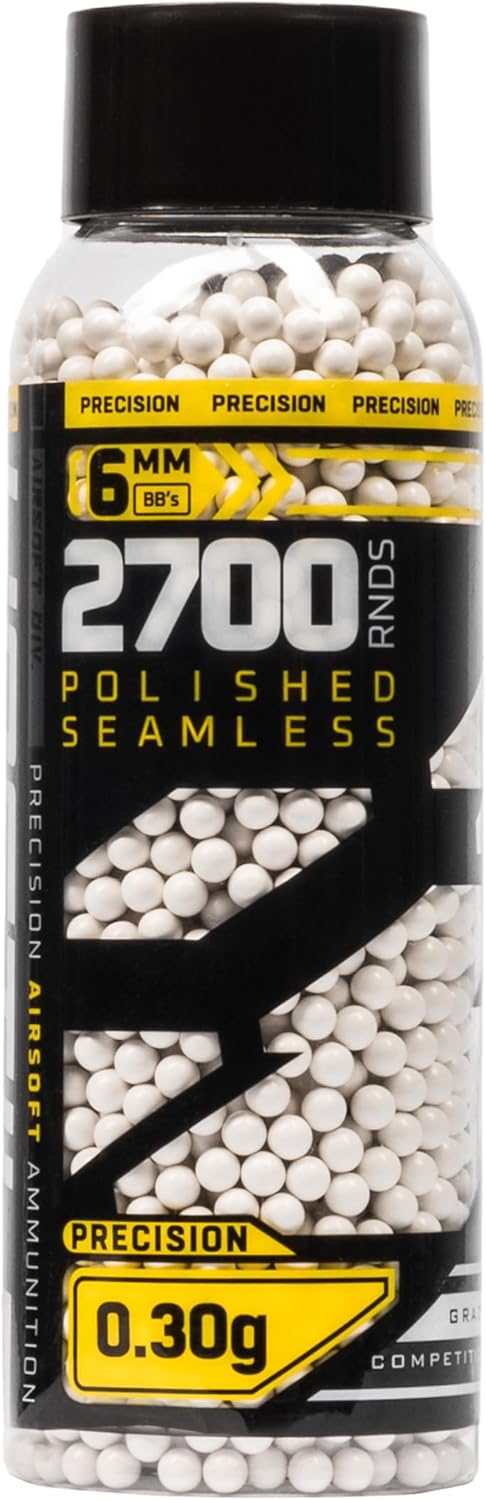 Hostile Airsoft Precision BBS 6mm 20g, 25g, 28g, 30g, 32g, 2700, 3600 Count