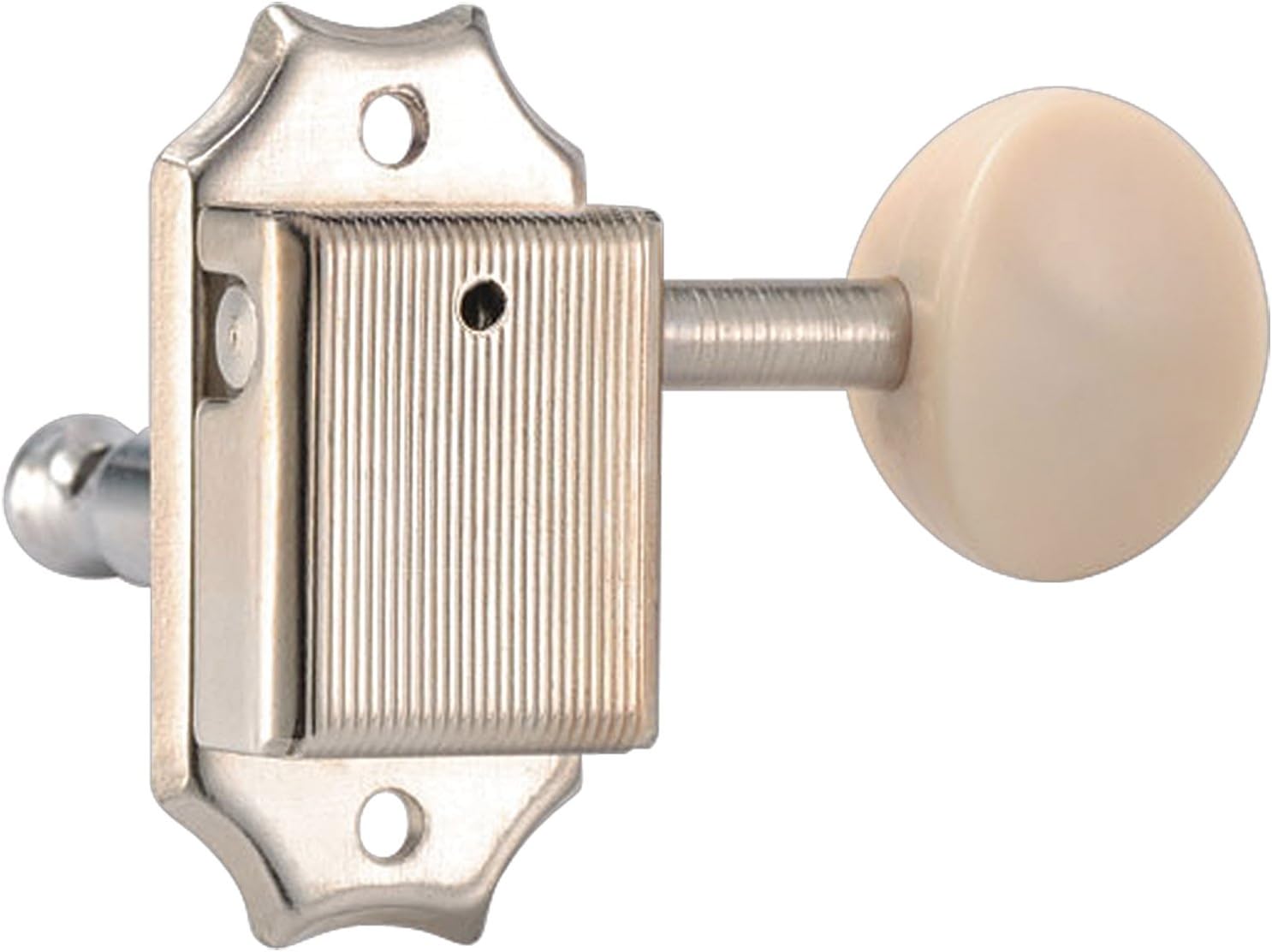 F-2213 Vintage Acoustic Guitar Tuners - 6 Individual (3+3) - Nickel