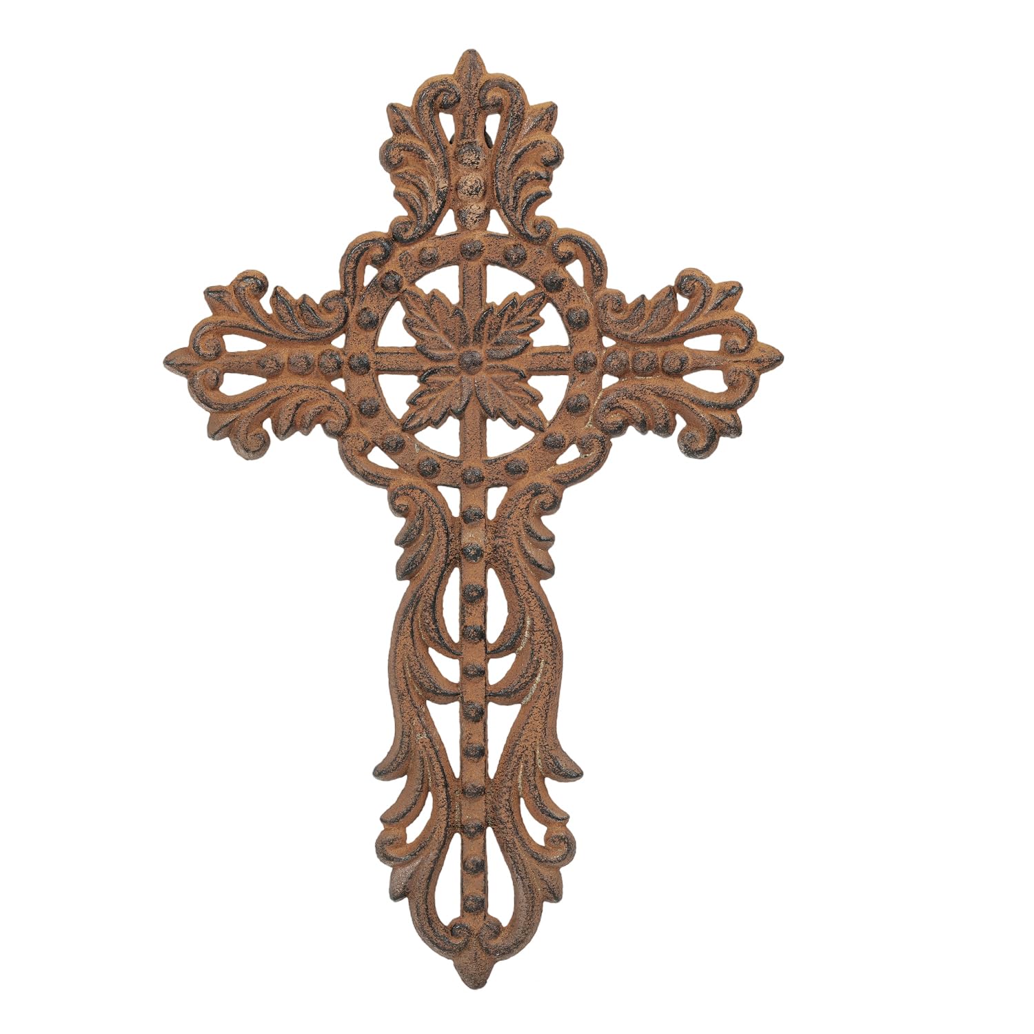 Amazon.com: Sungmor Cast Iron Cross Wall Decor, Ornate Metal Wall