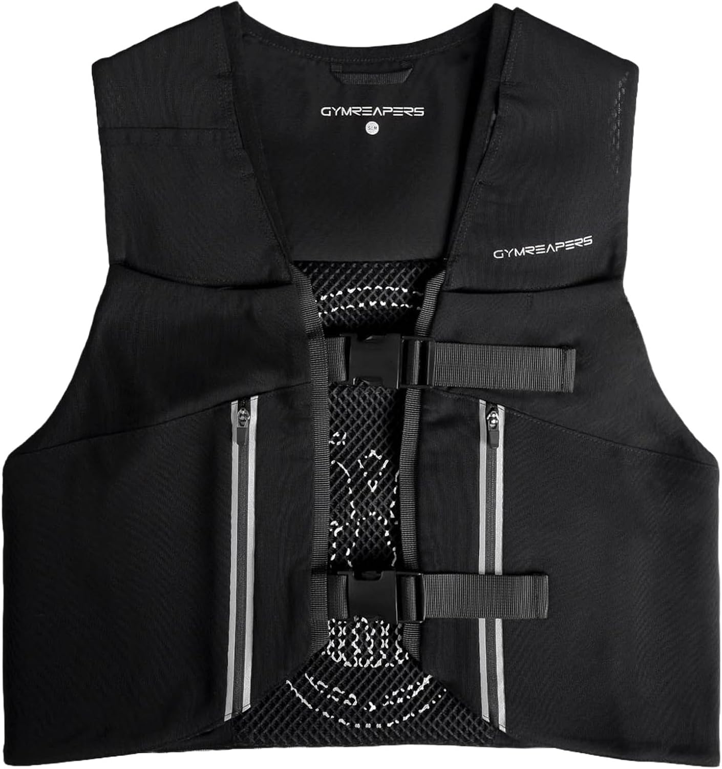 Gymreapers Stryda Run Vest for Women & Men Lightweight Breathable Hydration Backpack for Marathon, Trail Race, Jogging, Cycling & Hiking Zippered Pockets for Running Accessories