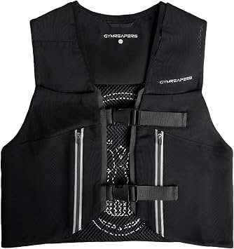 Gymreapers Run Vest for Women & Men Lightweight Breathable Hydration Backpack for Marathon, Trail Race, Jogging, Cycling & Hiking Zippered Pockets for Running Accessories
