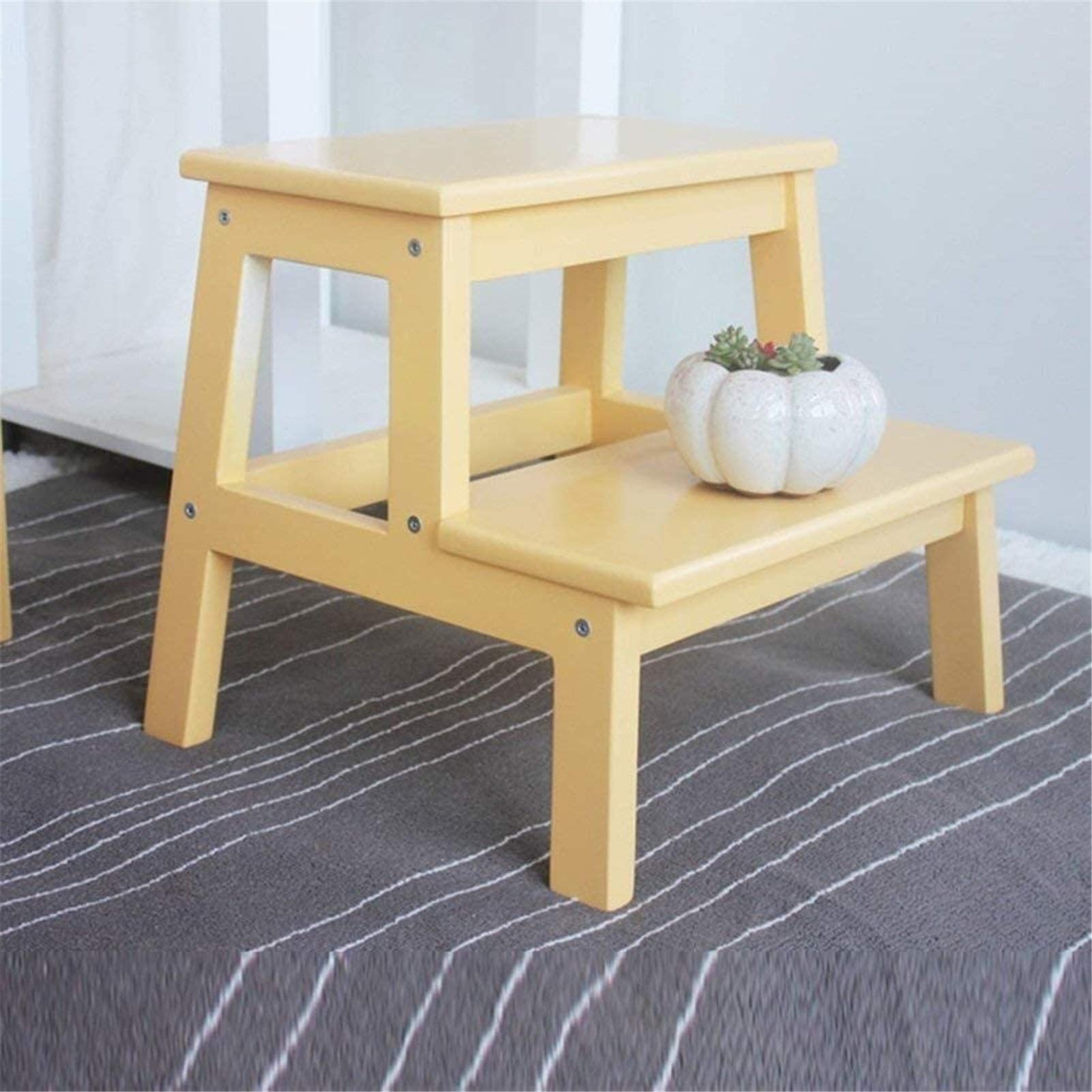 Escabeau ménage en bois pour enfant et adulte idéal pour la cuisine